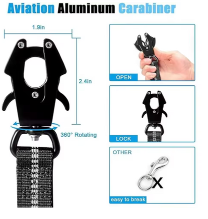 SeanCo™ Bungee Dog Leash